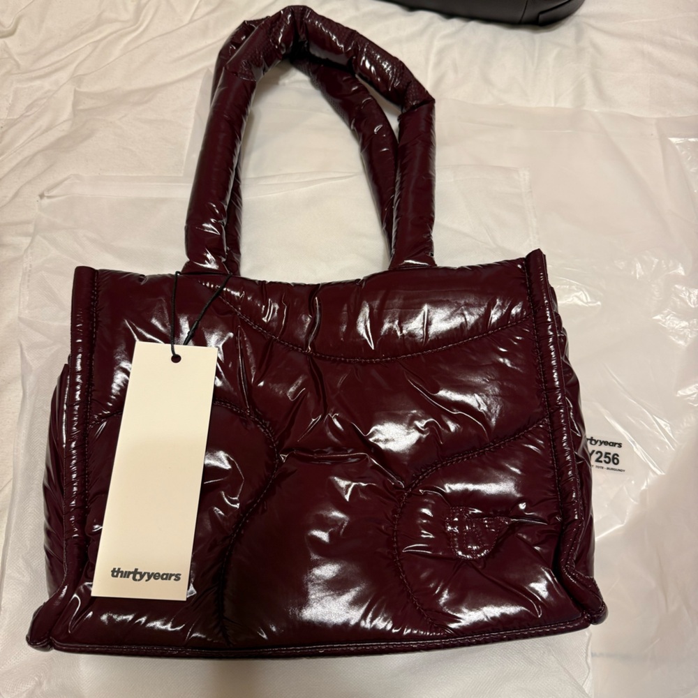 NWT Thirty Years | Limited Edition | The Midi Drift Tote | Black Cherry
